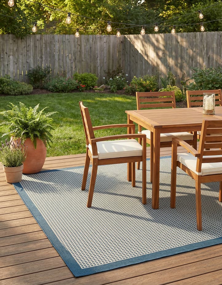 5' x 8' Easy-Clean Border Indoor / Outdoor...