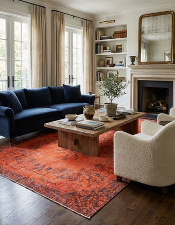 6' 4 x 9' 11 Ultra Vintage Wool Rug