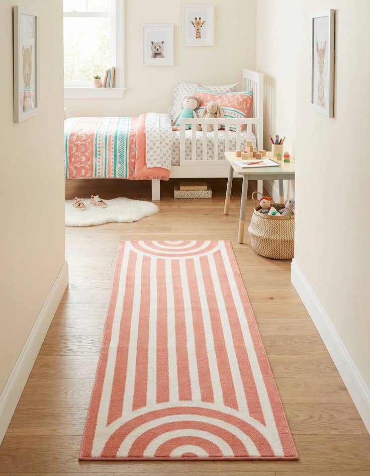 Detail image of 2' x 6' Whimsy Kids Runner Rug