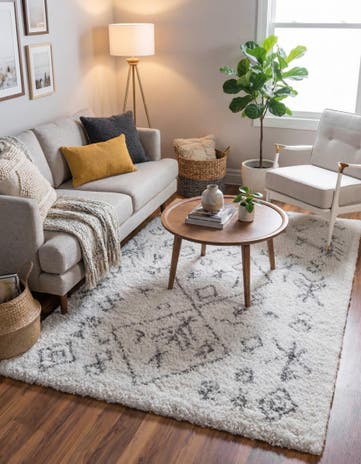 5' x 8' Moroccan Shag Rug