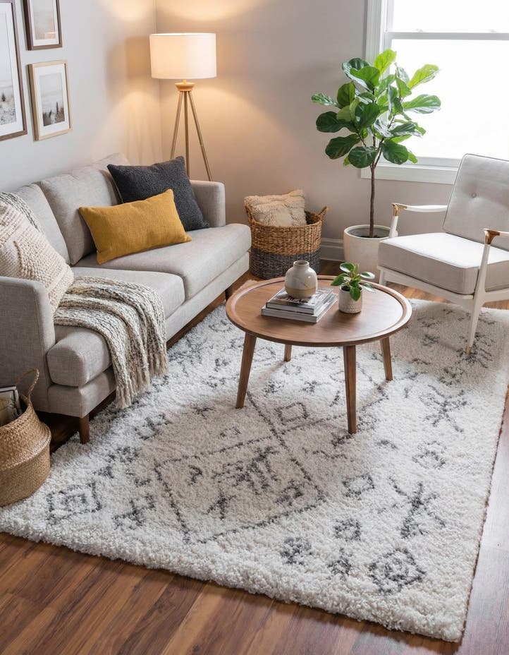 5' x 8' Moroccan Shag Rug