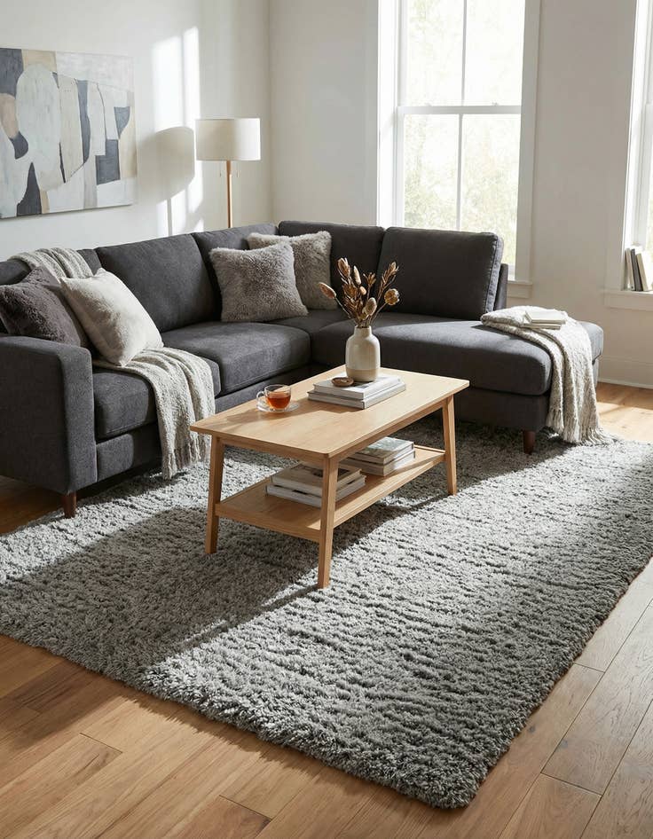 Detail image of  7' x 10' Infinity Shag Rug