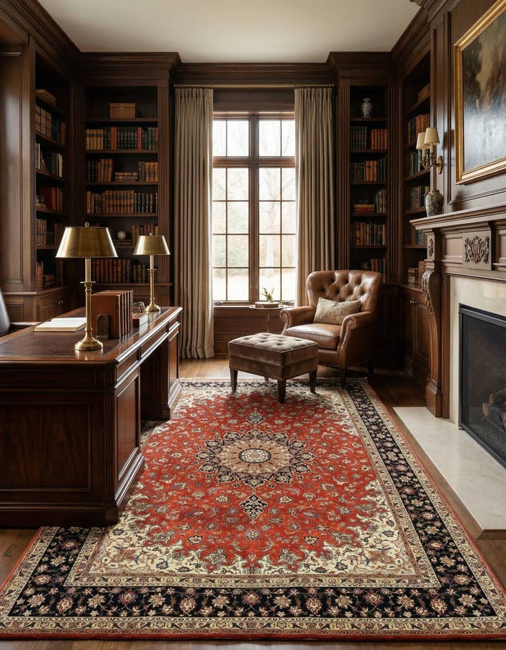 Detail image of  8' 2 x 11' 7 Tabriz Rug