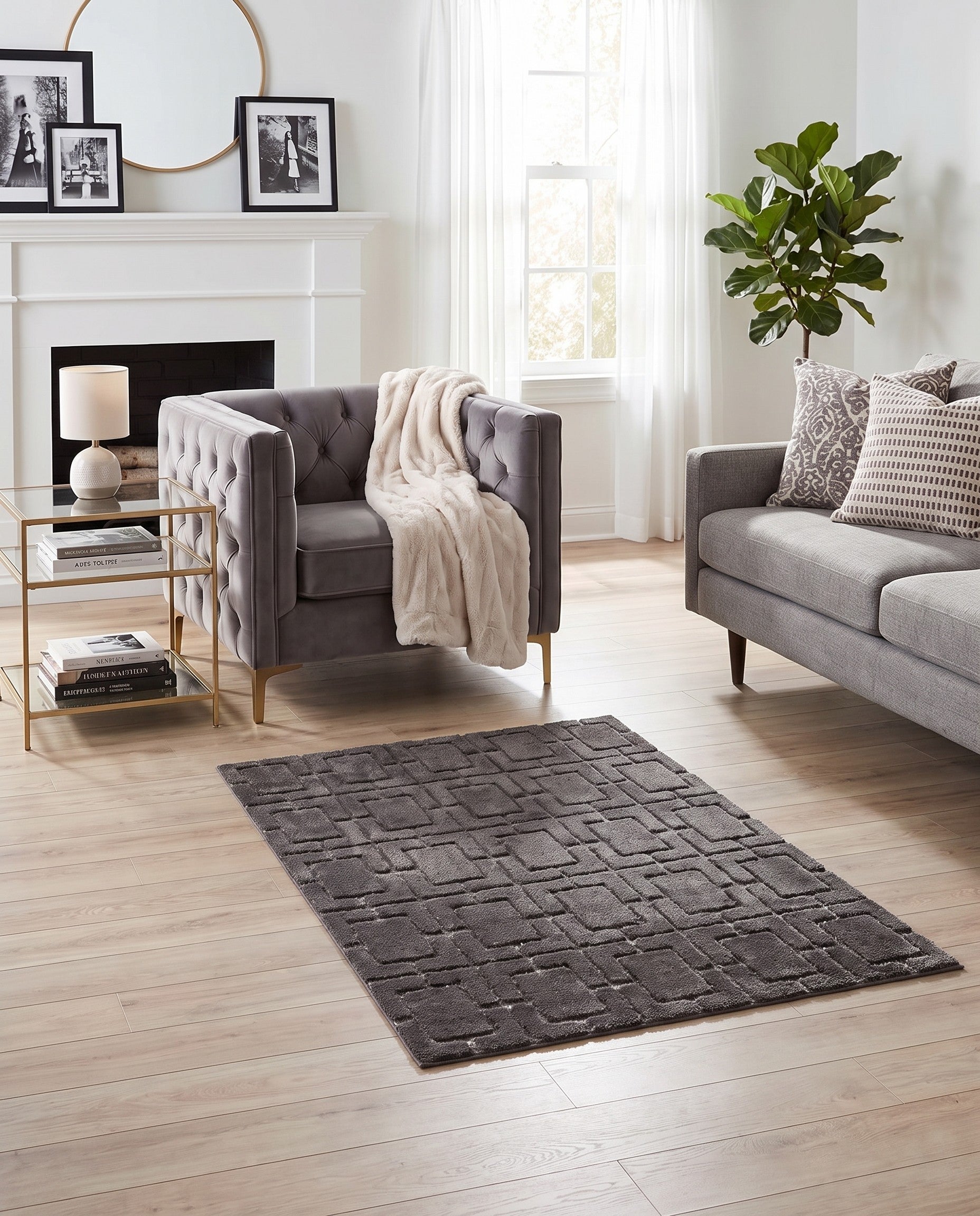 4' x 6' Marilyn Monroe™ Glam Deco Rug