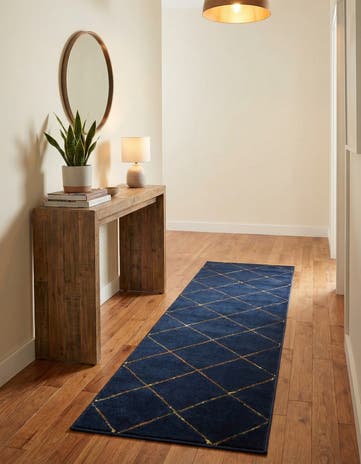 2' x 8' Vogue Geo Runner Rug