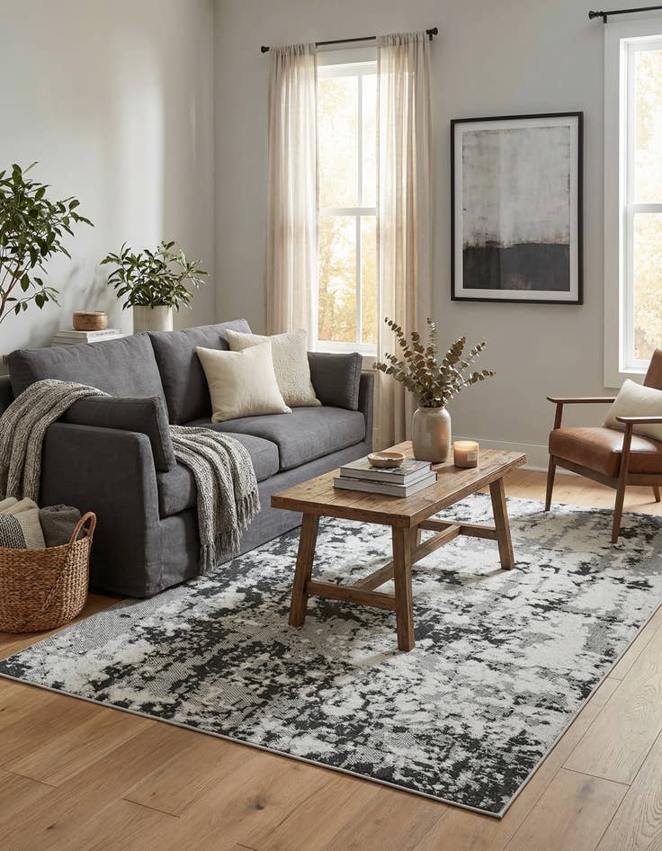 Detail image of 5' 3 x 8' Abbey Rug