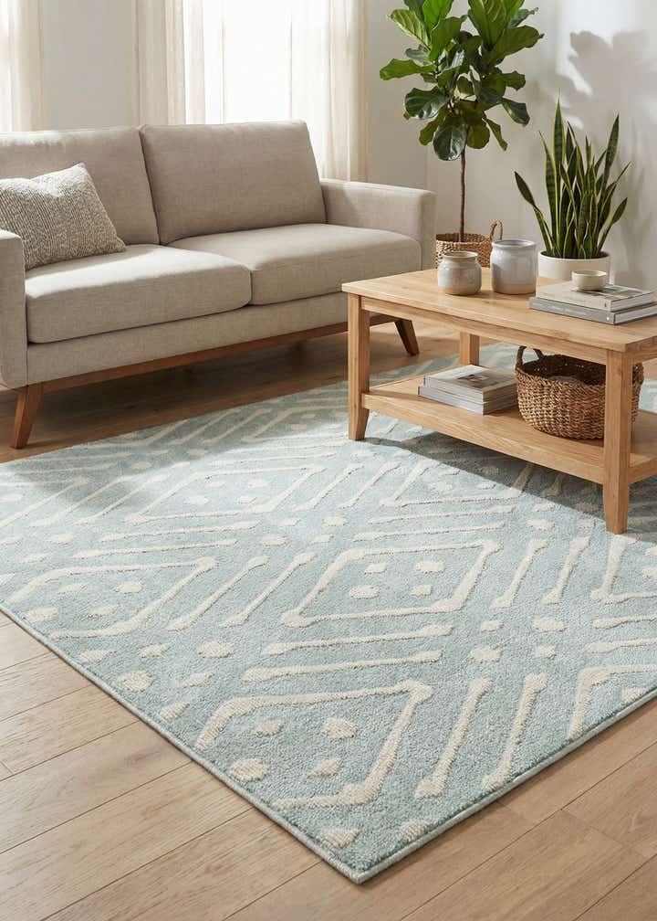 4' x 6' Easy-Clean Sabrina Soto Ella Indoor / Outdoor Rug