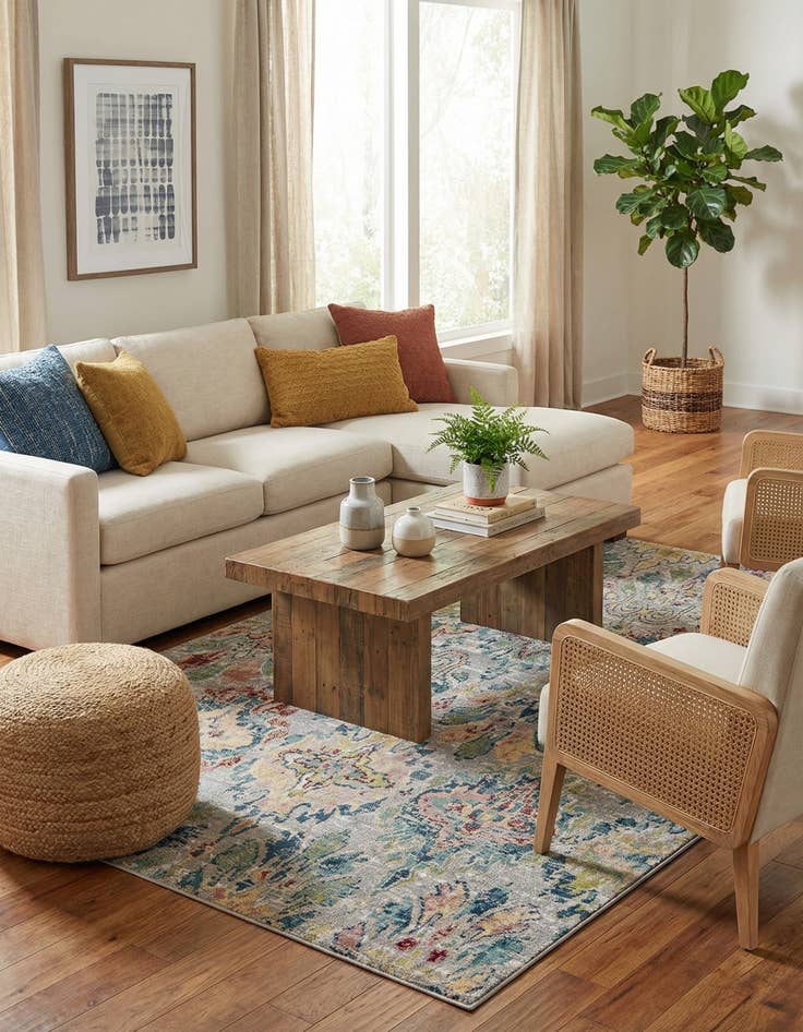 Detail image of  6' x 9' Charleston Rug