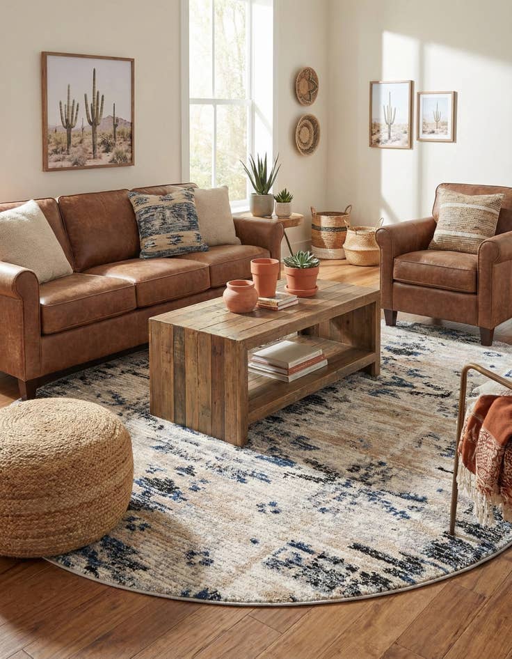 Detail image of 8' x 10' Tucson Oval Rug