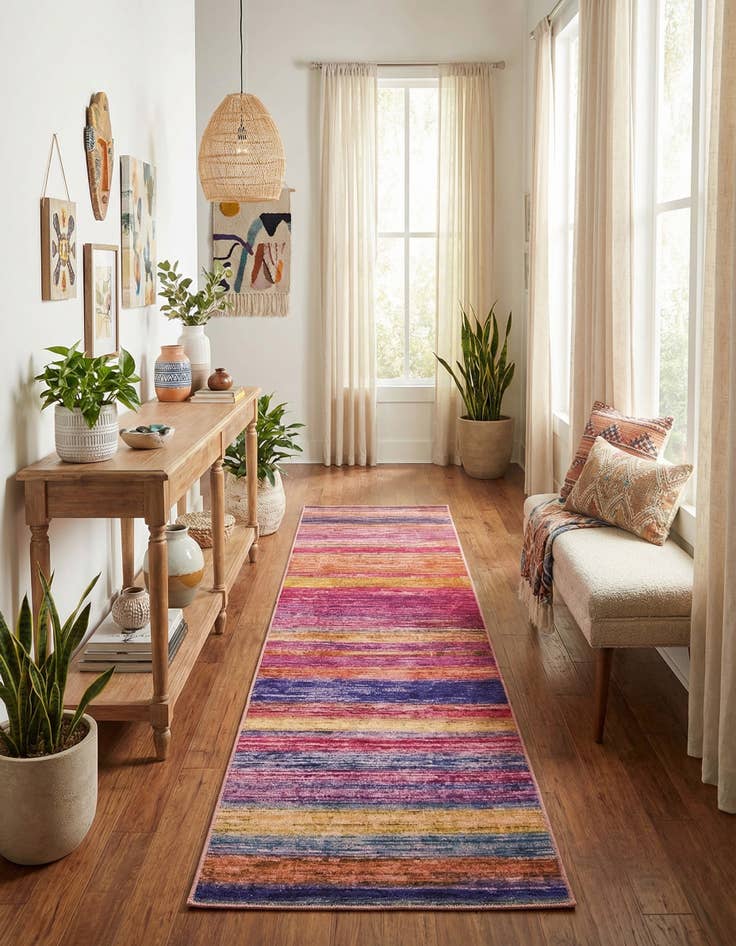 Detail image of  2' 6 x 14' Asha Runner Rug