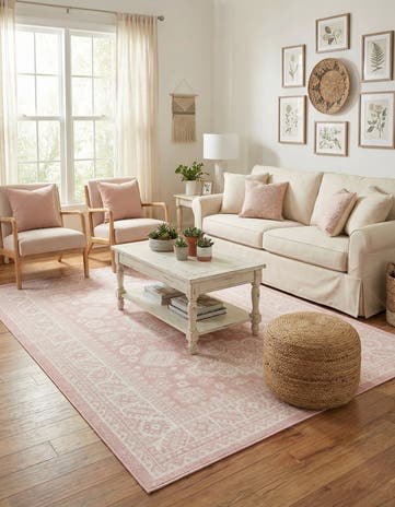 4' x 6' Easy-Clean Aztec Indoor / Outdoor Rug