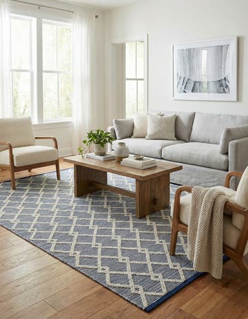 7' 10 x 10' Hand Knotted Jill Zarin Dorset Rug