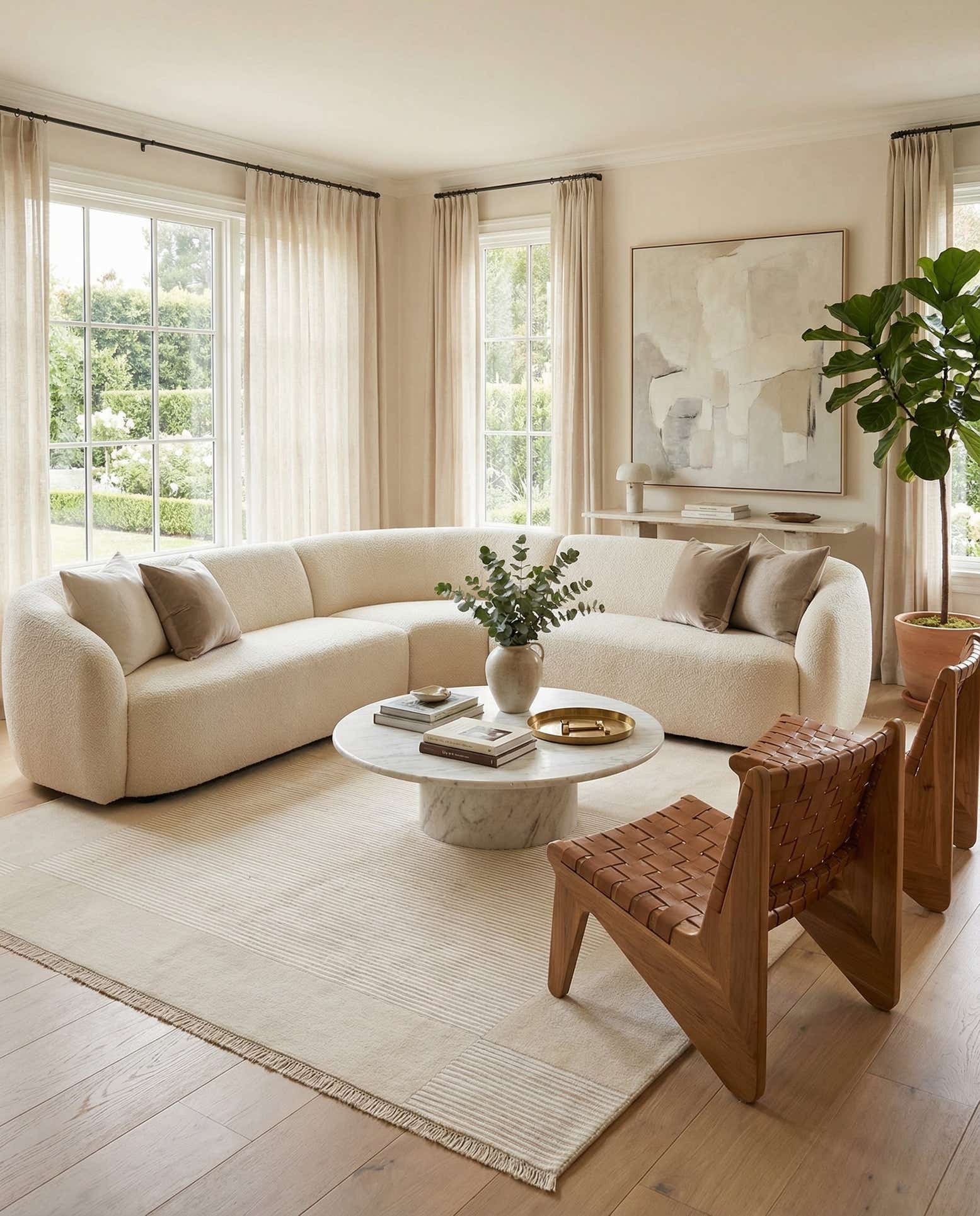 7' 11 x 9' 10 Hand Knotted Darya Wool Rug