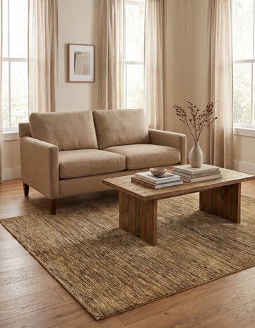 4' 10 x 6' 4 Hand Knotted Modern Ziegler Oriental Rug