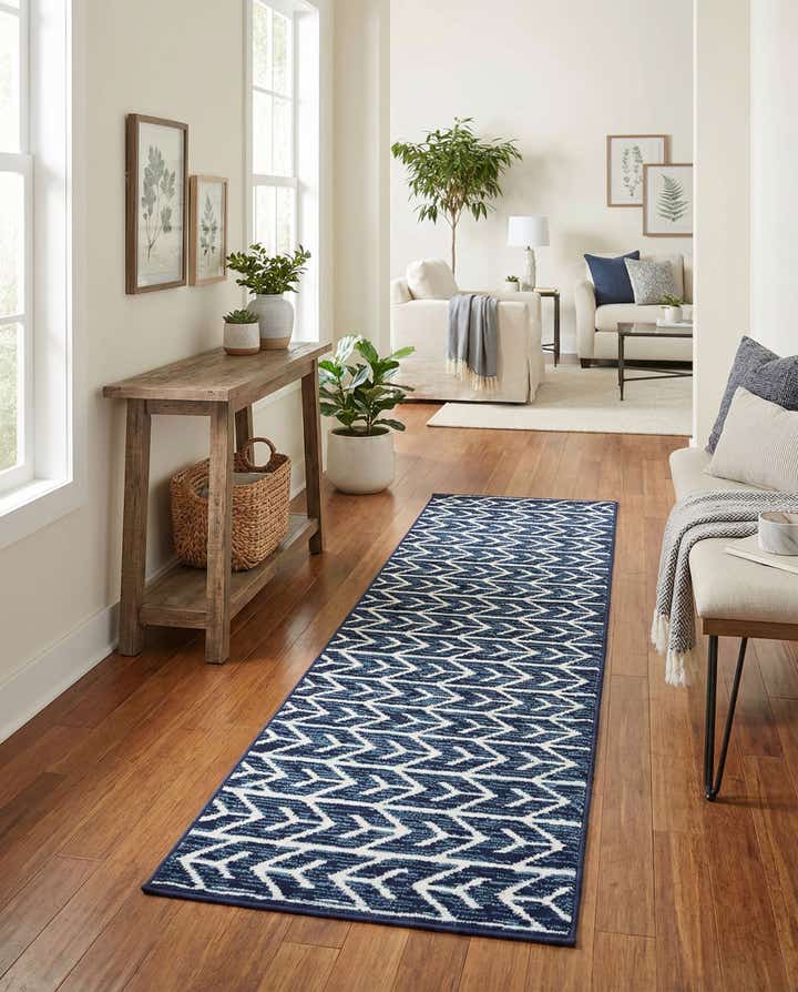 2' x 8' Easy-Clean Sabrina Soto Aston Indoor / Outdoor Runner Rug