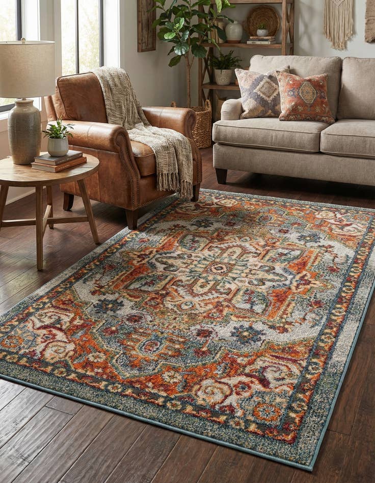 Detail image of 3' 3 x 5' 3 Isabella Rug