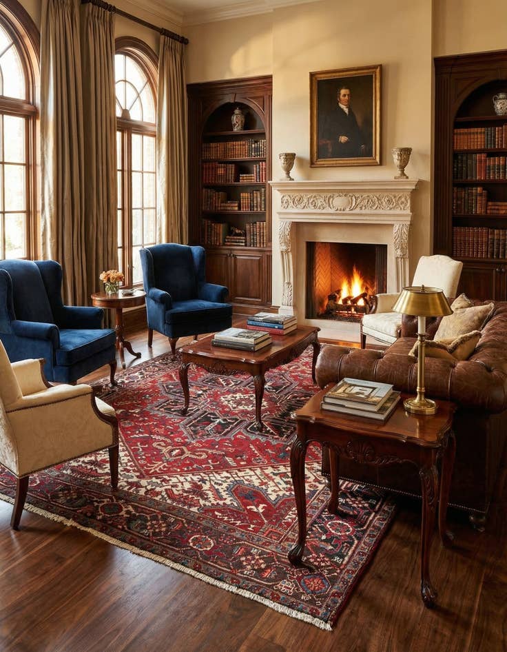 Detail image of 7' 10 x 9' 6 Mehraban Wool Rug