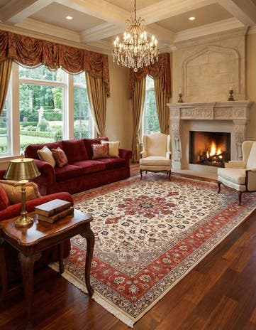 6' 8 x 10' Tabriz Rug