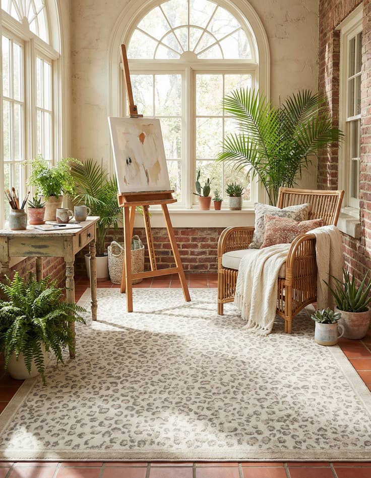 Detail image of 6' x 9' Safari Rug