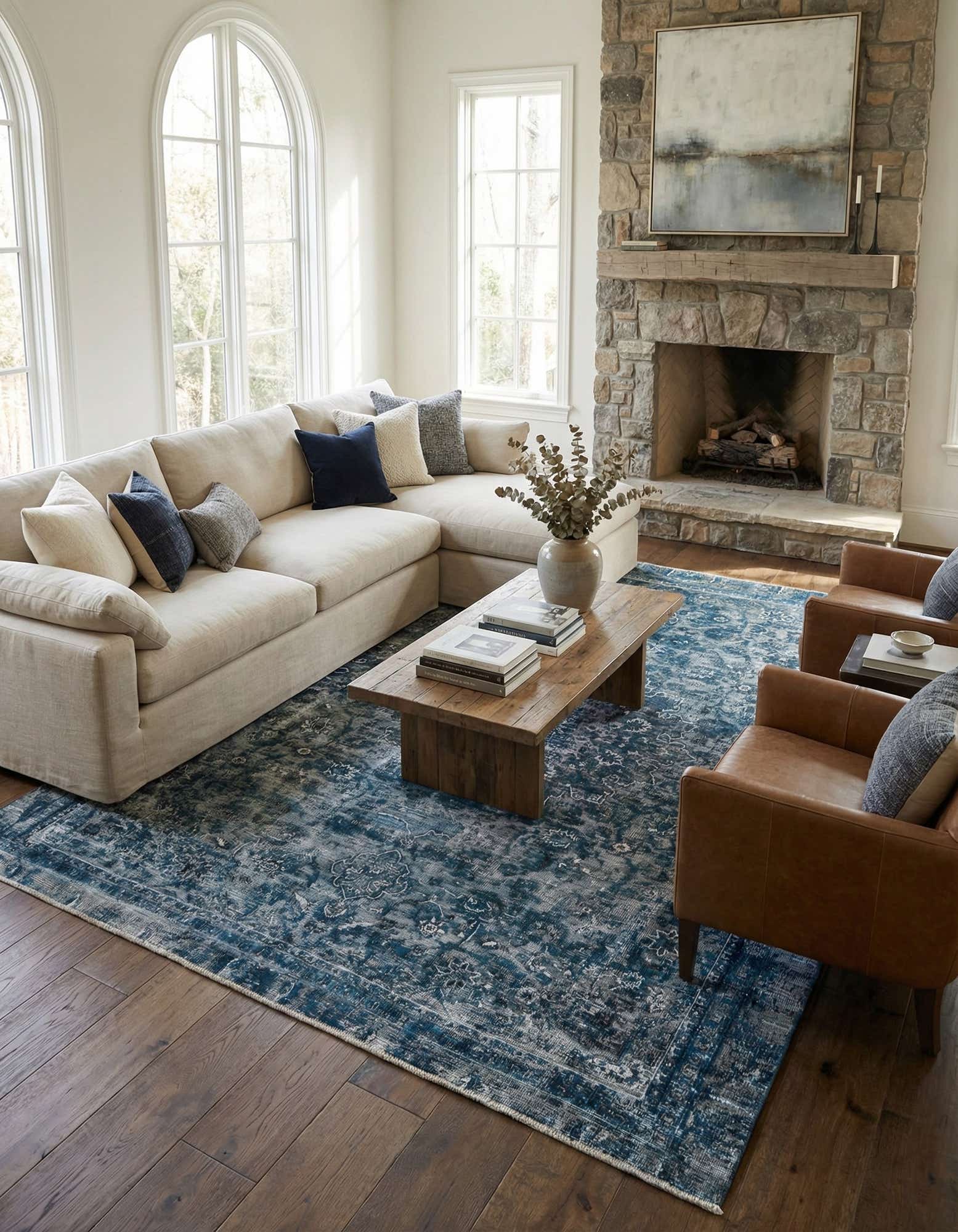 8' 2 x 11' 2 Hand Knotted Ultra Vintage Persian Wool Rug