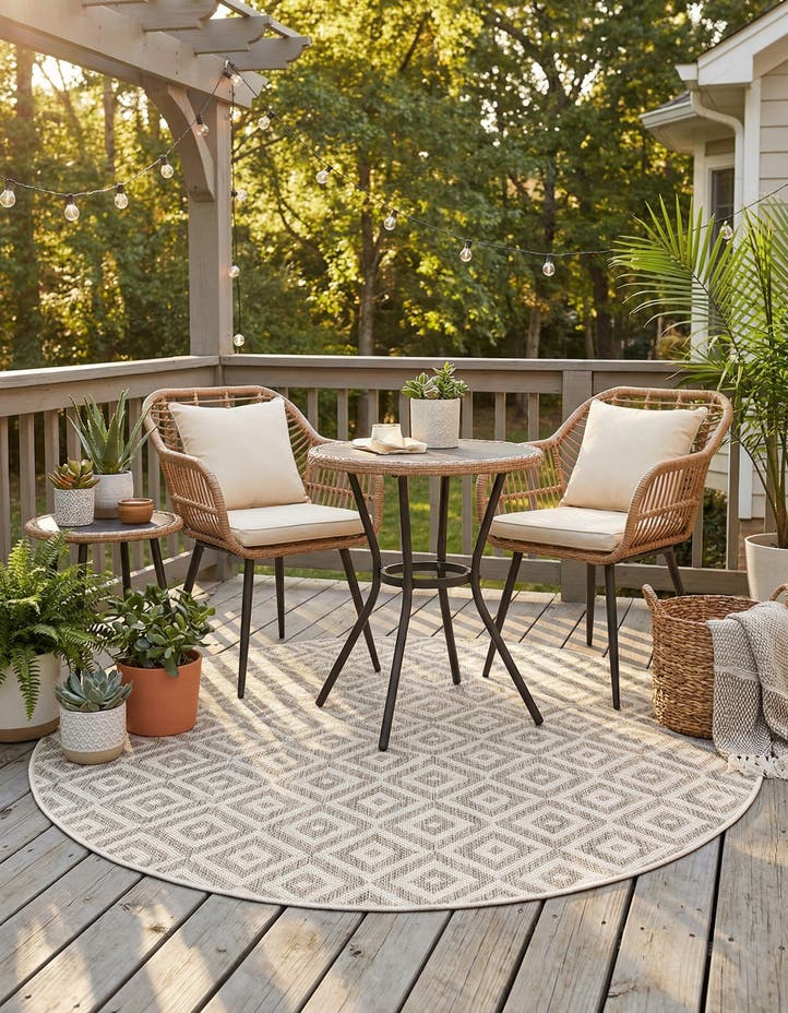 4' x 4' Easy-Clean Jill Zarin Costa Rica I...