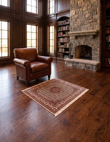 4' x 4' Mood Wool Square Rug