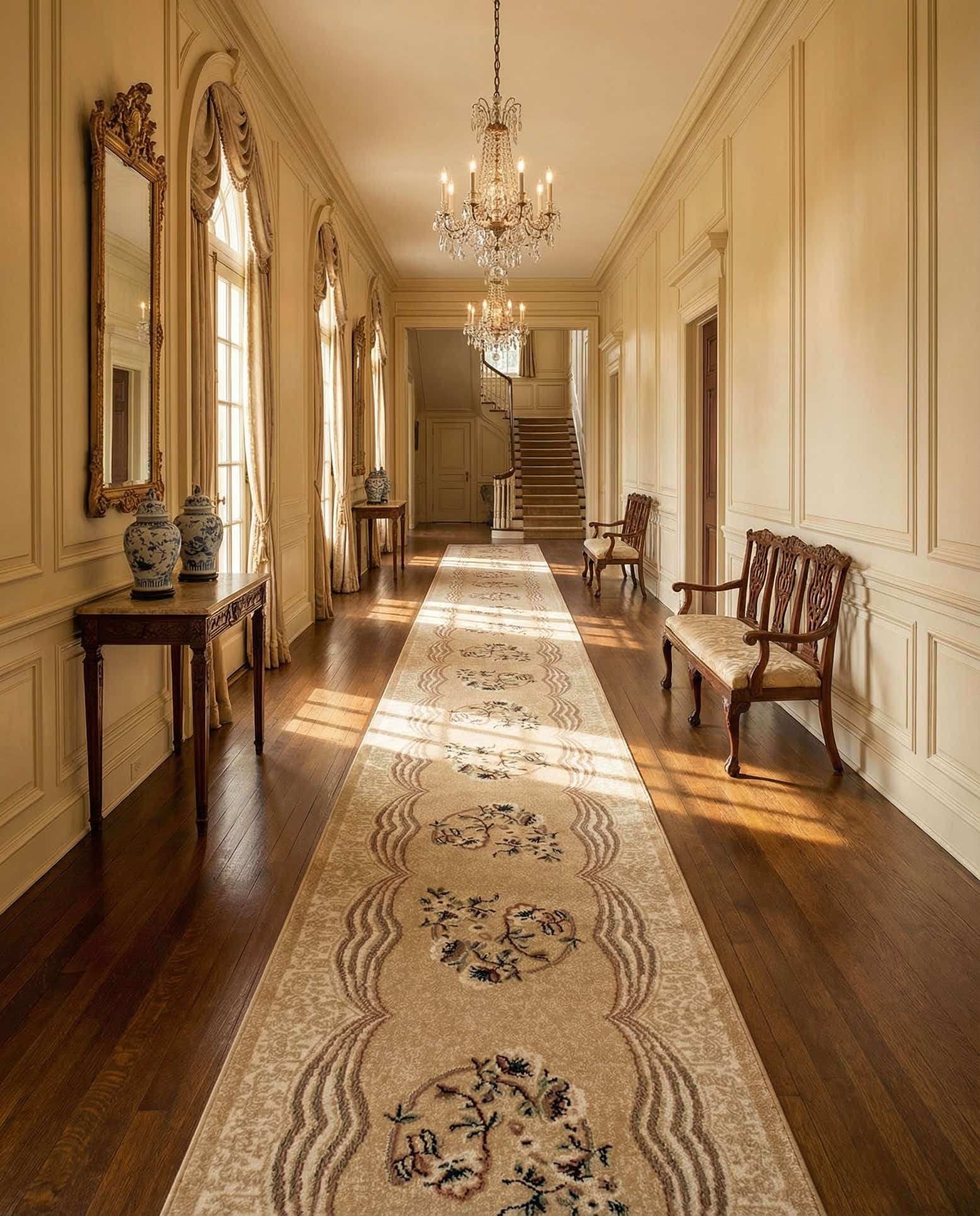 2' 8 x 68' Chateau Rug