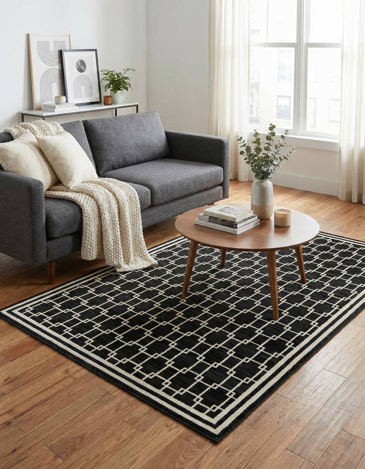 Detail image of Jill Zarin 4' x 6' Metropolitan Uptown Rug