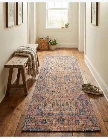 2' 2 x 8' Hand Woven Chenille Jute Runner Rug