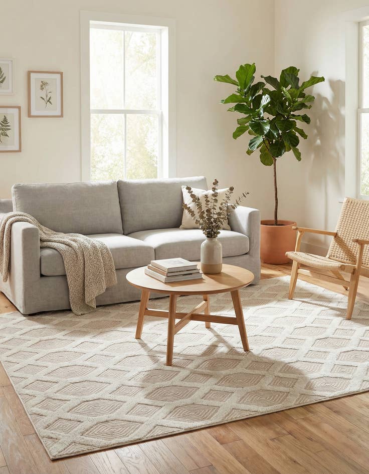 Detail image of 6' 4 x 9' Sabrina Soto Casa Havana Rug