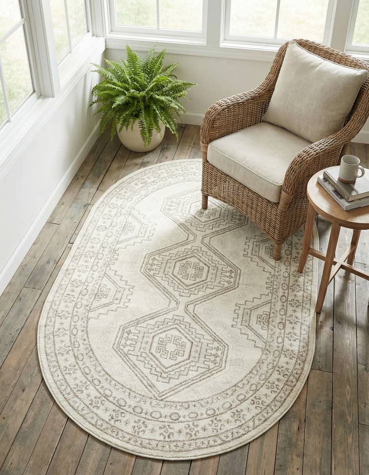 Detail image of  4' x 6' Charlotte Oval Rug