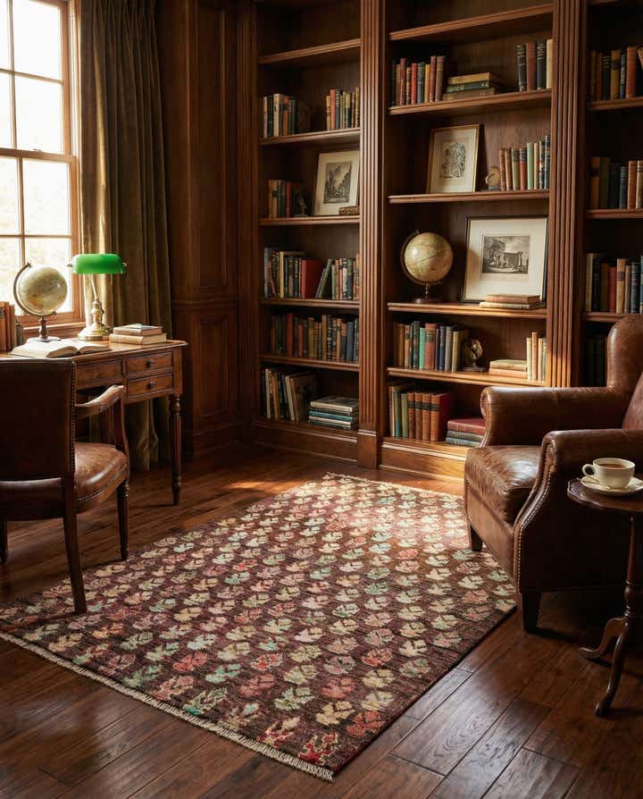 4' 1 x 5' 9 Hand Knotted Balouch Wool Rug