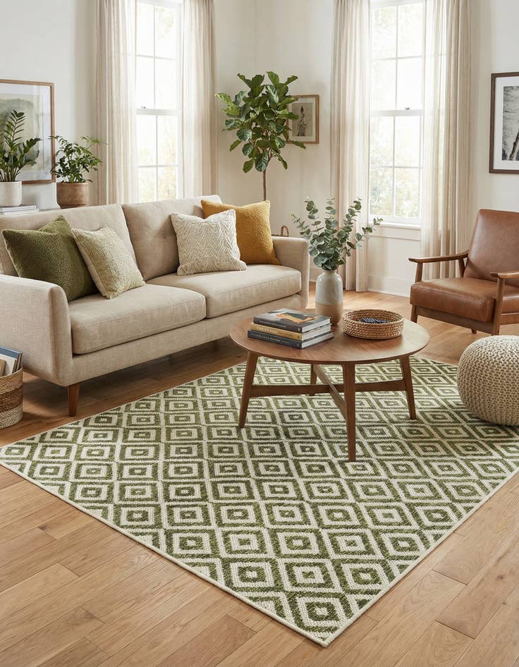 Detail image of 4' x 6'  Washable Jill Zarin Costa Rica Indoor / Outdoor Rug