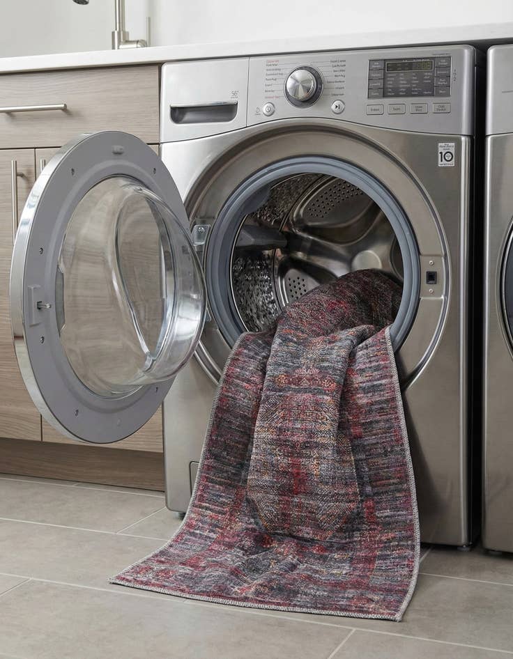 Detail image of 2' 7 x 13'  Washable Mangata Runner Rug