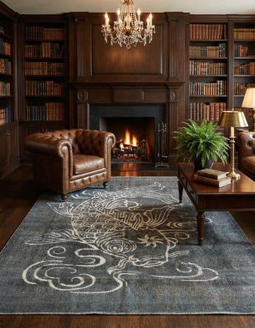 8' 3 x 10' 8 Vintage Royal Rug
