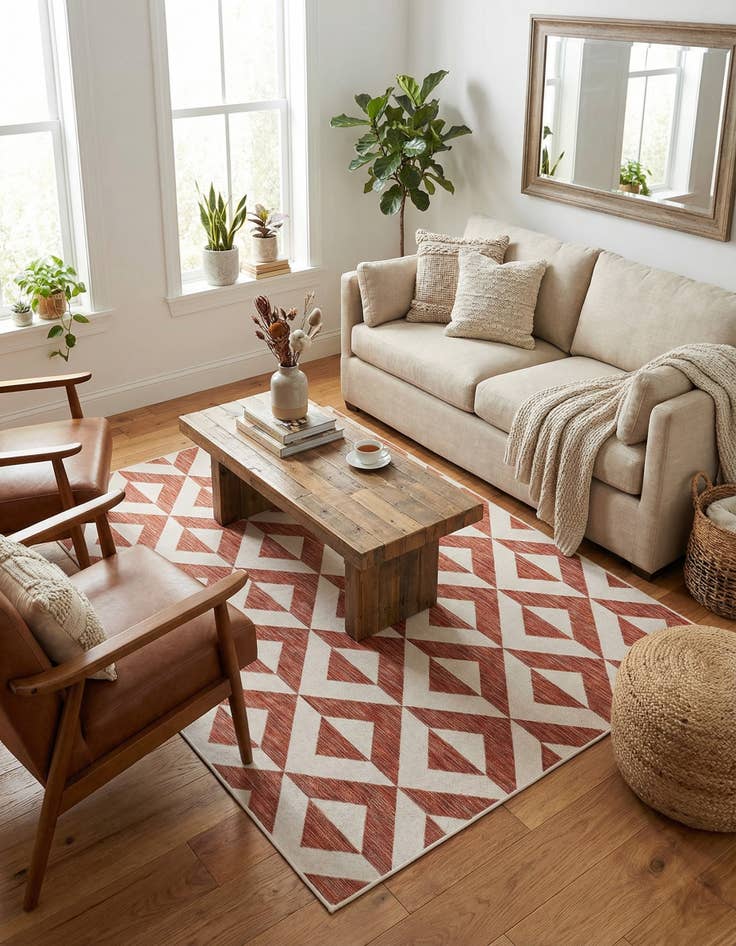 Detail image of 7' x 10' Easy-Clean Jill Zarin Napa Indoor / Outdoor Rug