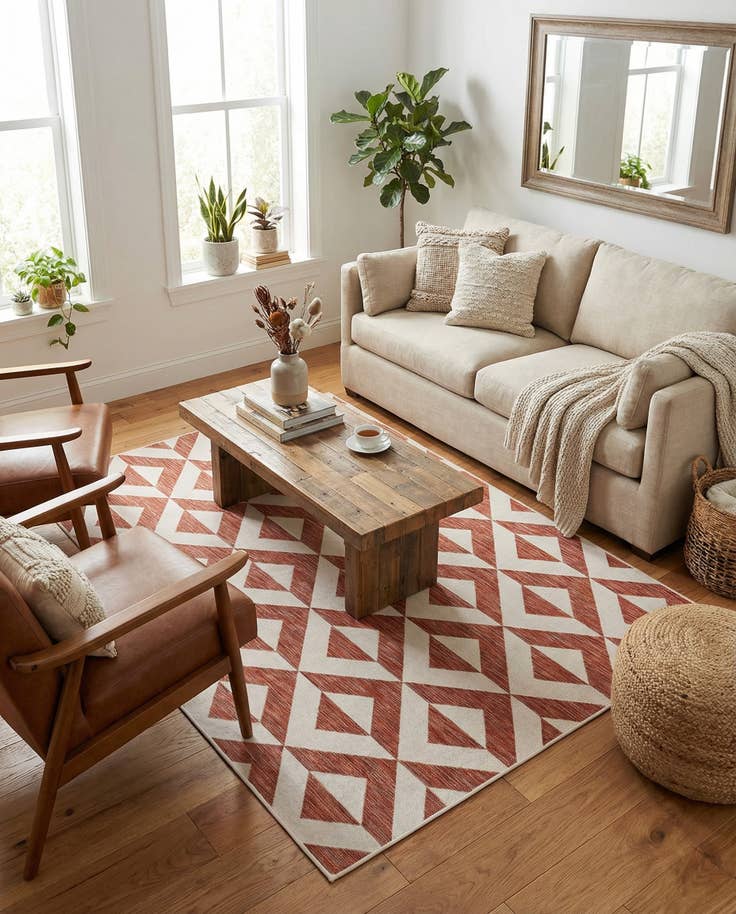 Detail image of 7' x 10' Easy-Clean Jill Zarin Napa Indoor / Outdoor Rug