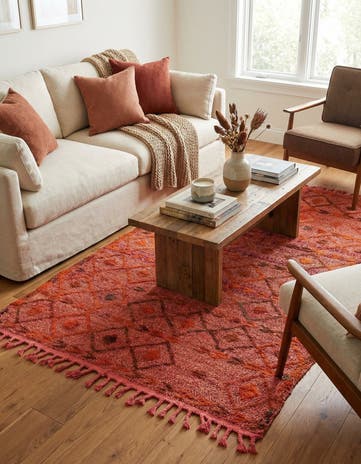 4' x 6' 7 Hand Knotted Darya Wool Rug