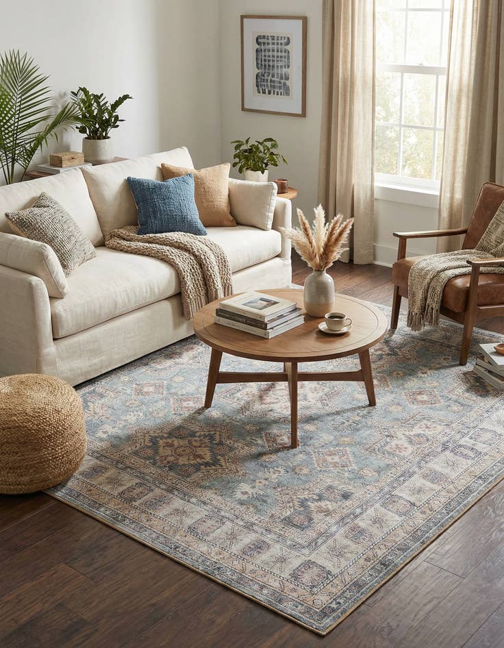 Detail image of  7' 10 x 7' 10 Timeless Square Rug