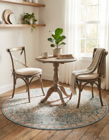 4' x 4' Newport Round Rug