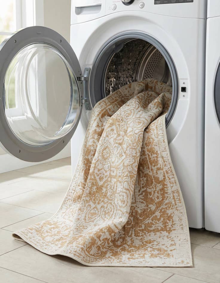 Detail image of 7' 10 x 10'  Washable Jill Zarin Dubai Indoor / Outdoor Rug