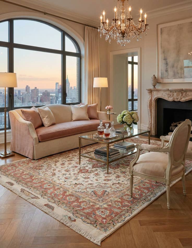 Detail image of 5' x 7' 1 Tabriz Rug