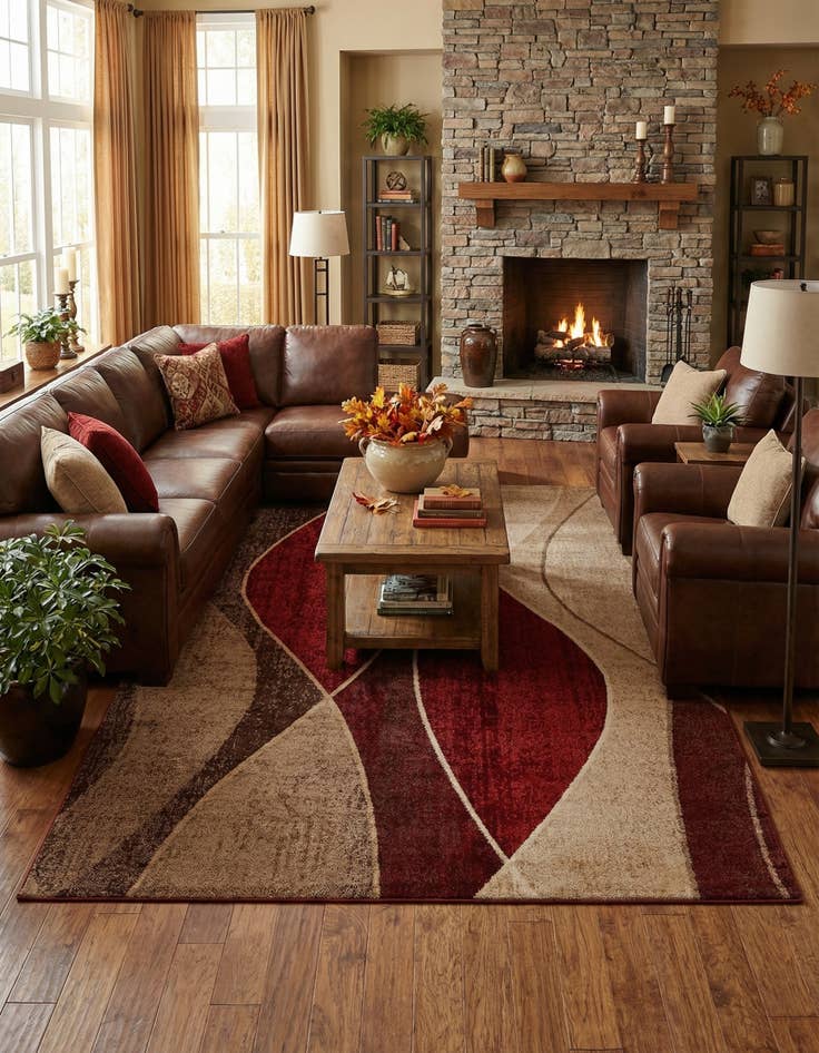 Detail image of 9' x 12' Harvest Rug