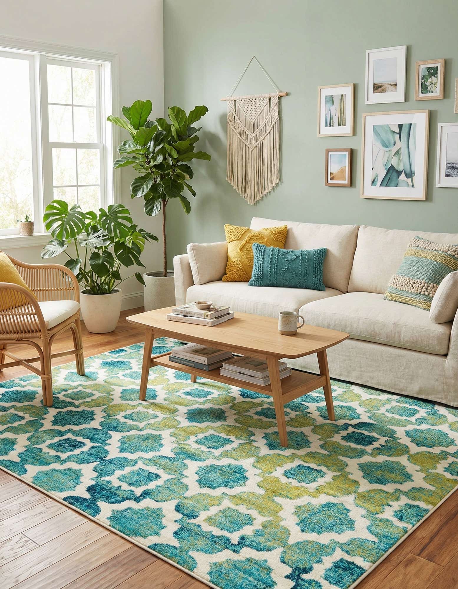 7' 10 x 7' 10 Azalea Square Rug
