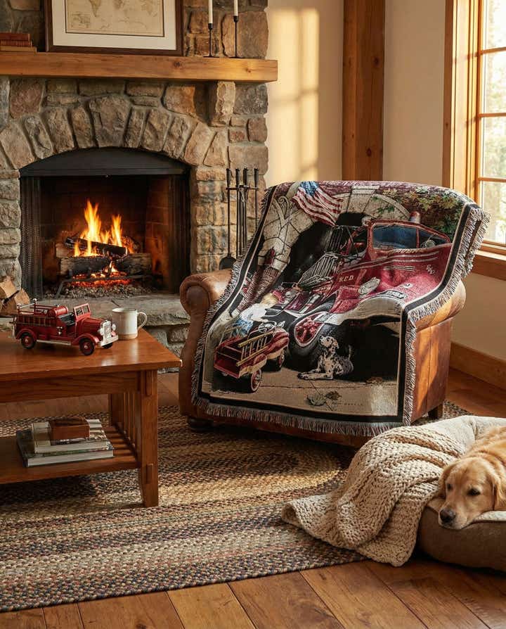 135cm x 185cm Childhood Dreams Throw Blanket