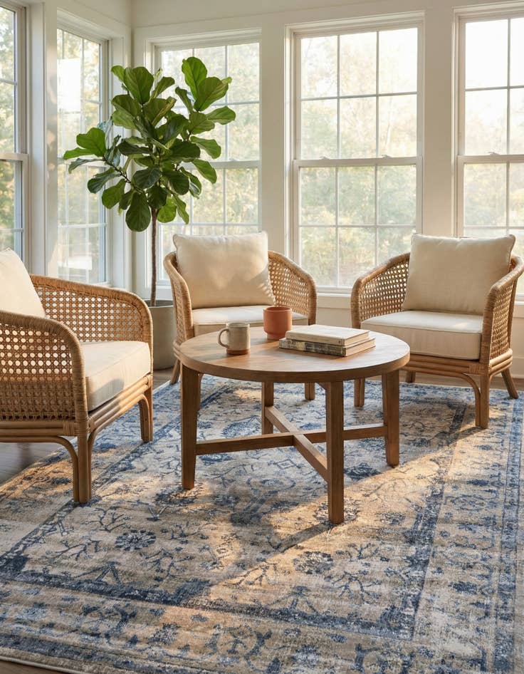 Detail image of 5' x 7' 7 Villa Rug