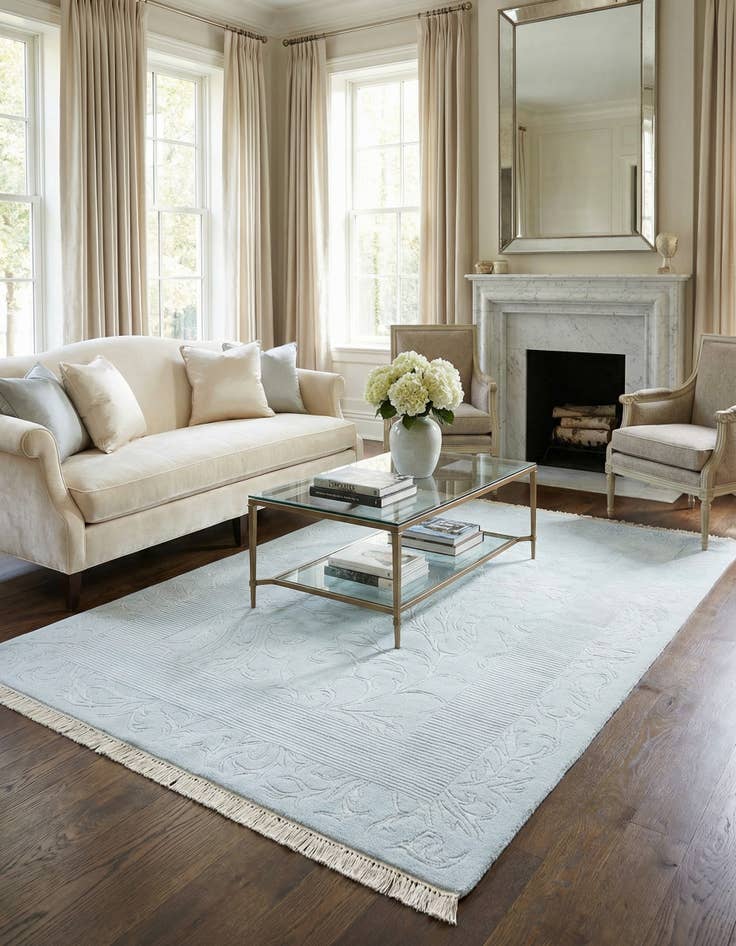 Detail image of 4' 3 x 6' 3 Darya Rug