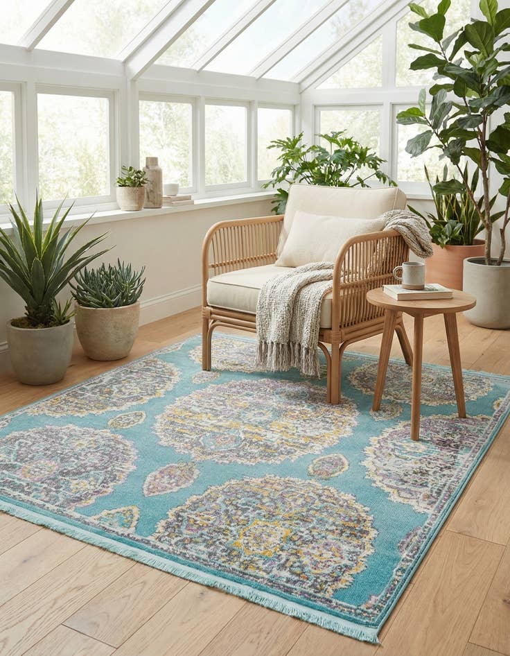 Detail image of  5' 5 x 5' 5 Paragon Square Rug