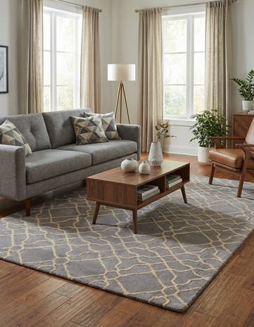 5' 1 x 8' Luna Wool Rug