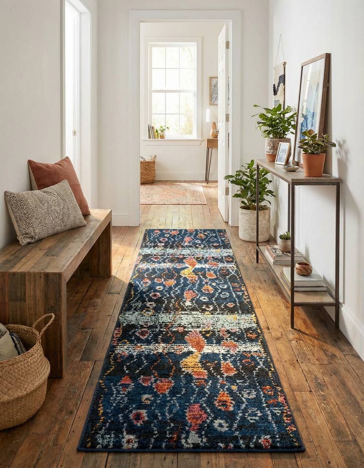 Detail image of  2' 7 x 10' Morocco Runner Rug